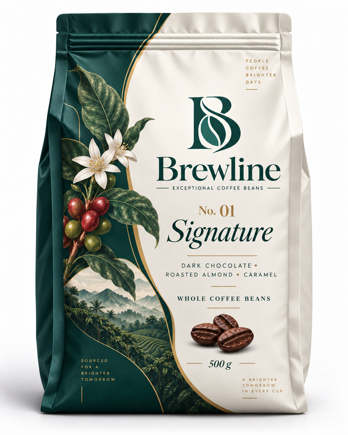 Shop 500gm Caramel Series Brewline Bag