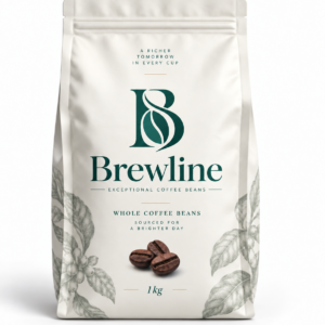 1kg bag of Brewline Coffee
