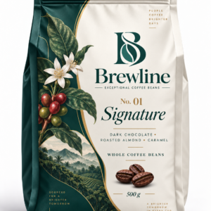 500gm Caramel Series Brewline Bag